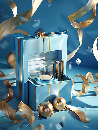 從實(shí)用到藝術(shù) 化妝品包裝展開(kāi)圖的禮品魅力